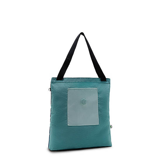 Kipling Annas Tote Tassen Blauw Turquoise | BE 1438HA